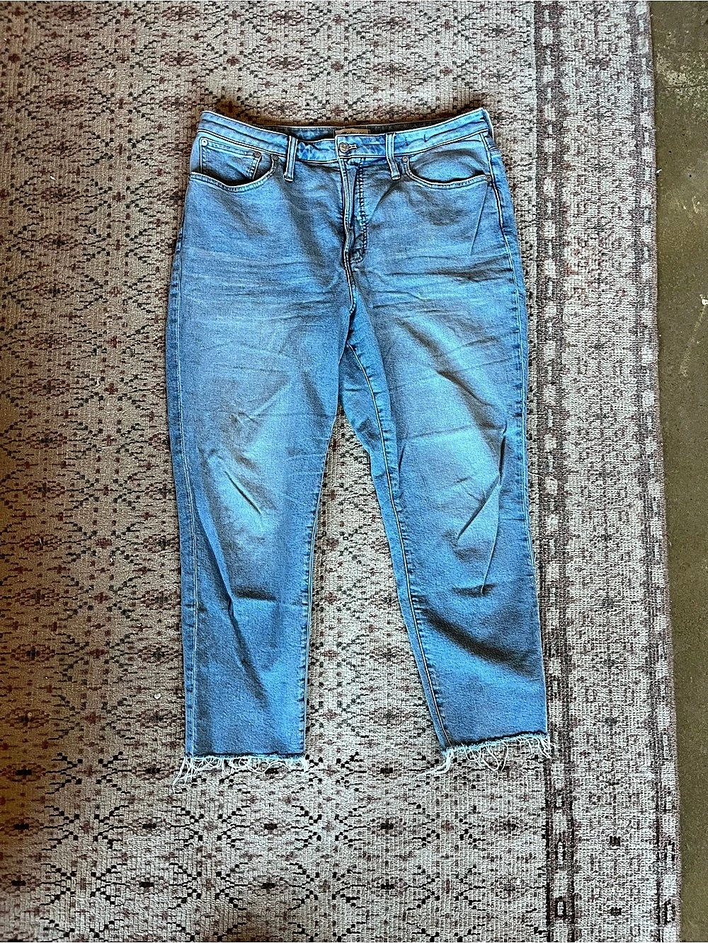 Madewell The Curvy Perfect Vintage Jean Straight Leg Jeans